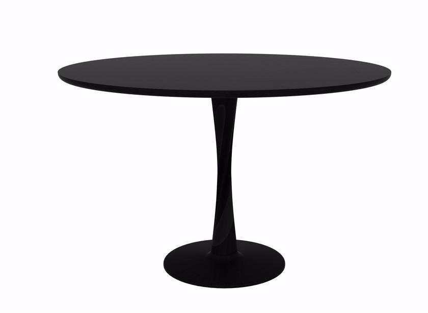 Ethnicraft Круглый обеденный стол из дуба Oak torsion 050011 -12-13 - Вид №1