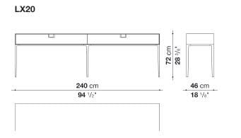 Шкаф с ящиками Maxalto ARCH-00148573 - Вид №5