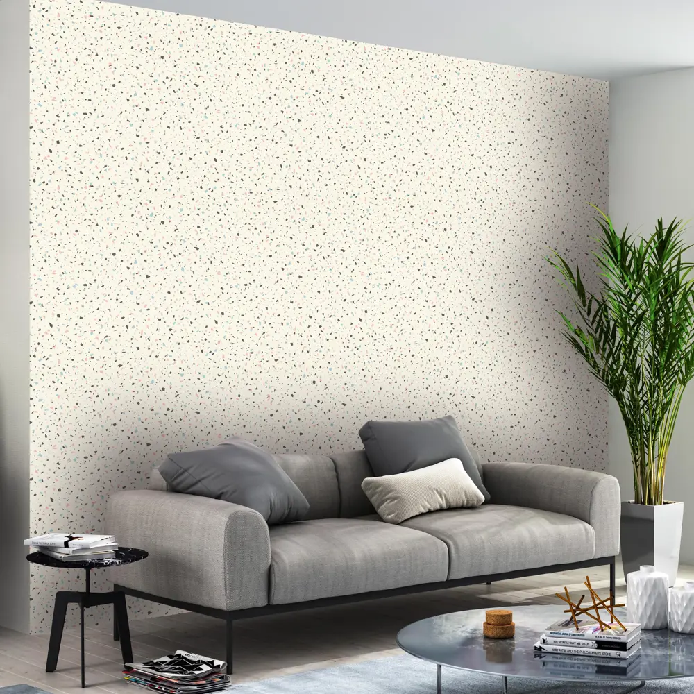 Обои флизелиновые Rasch Selection Vinyl Vlies бежевые 0.53 м 621433 Selection Vinyl/Vlies STLM-2064955 - Вид №3