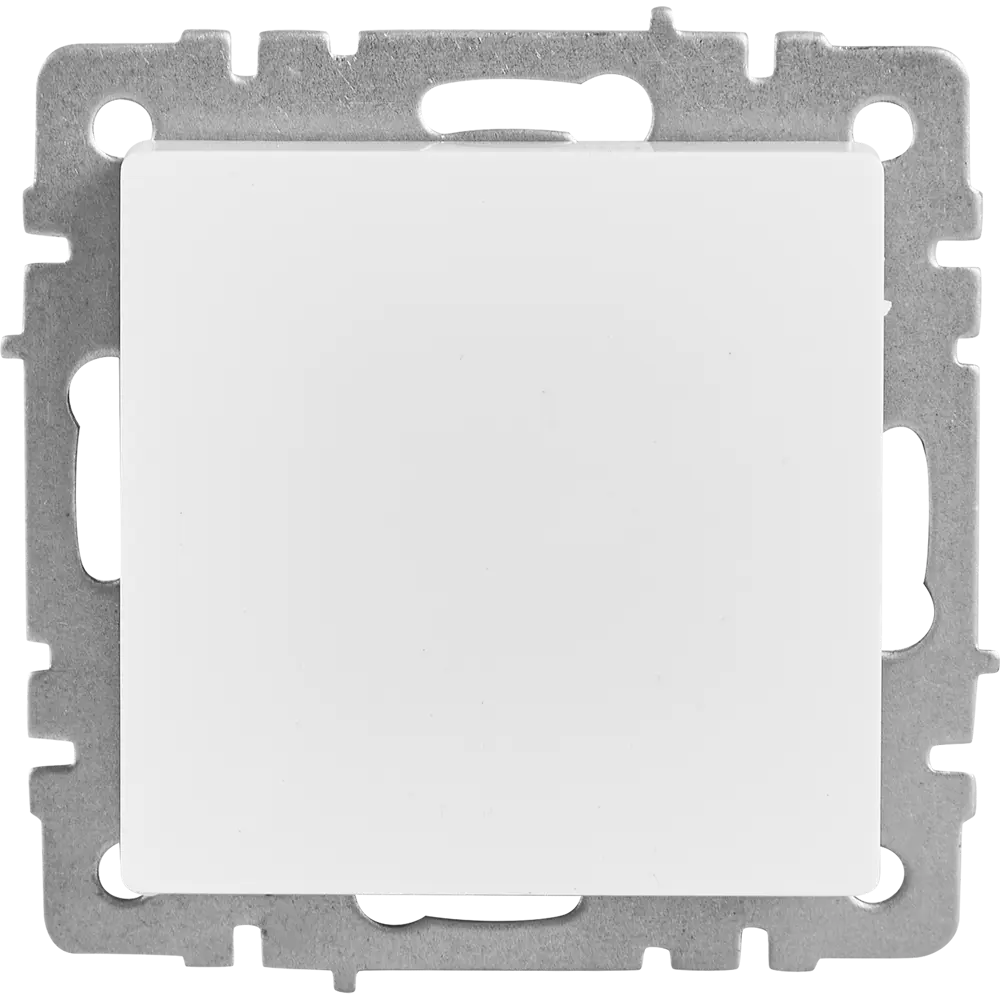 Выключатель IEK Brite одноклавишный встраиваемый белый глянец 87761759 STLM-1116478