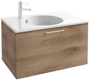 EB2512-R6-G1C Тумба под столешницу 80 см, 1 верхний ящик, белая ручка JACOB DELAFON ODÉON RIVE GAUCHE