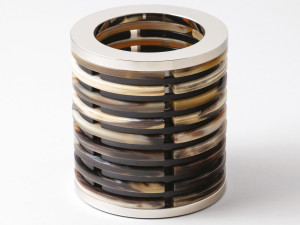 Держатель ручки из рога и латуни