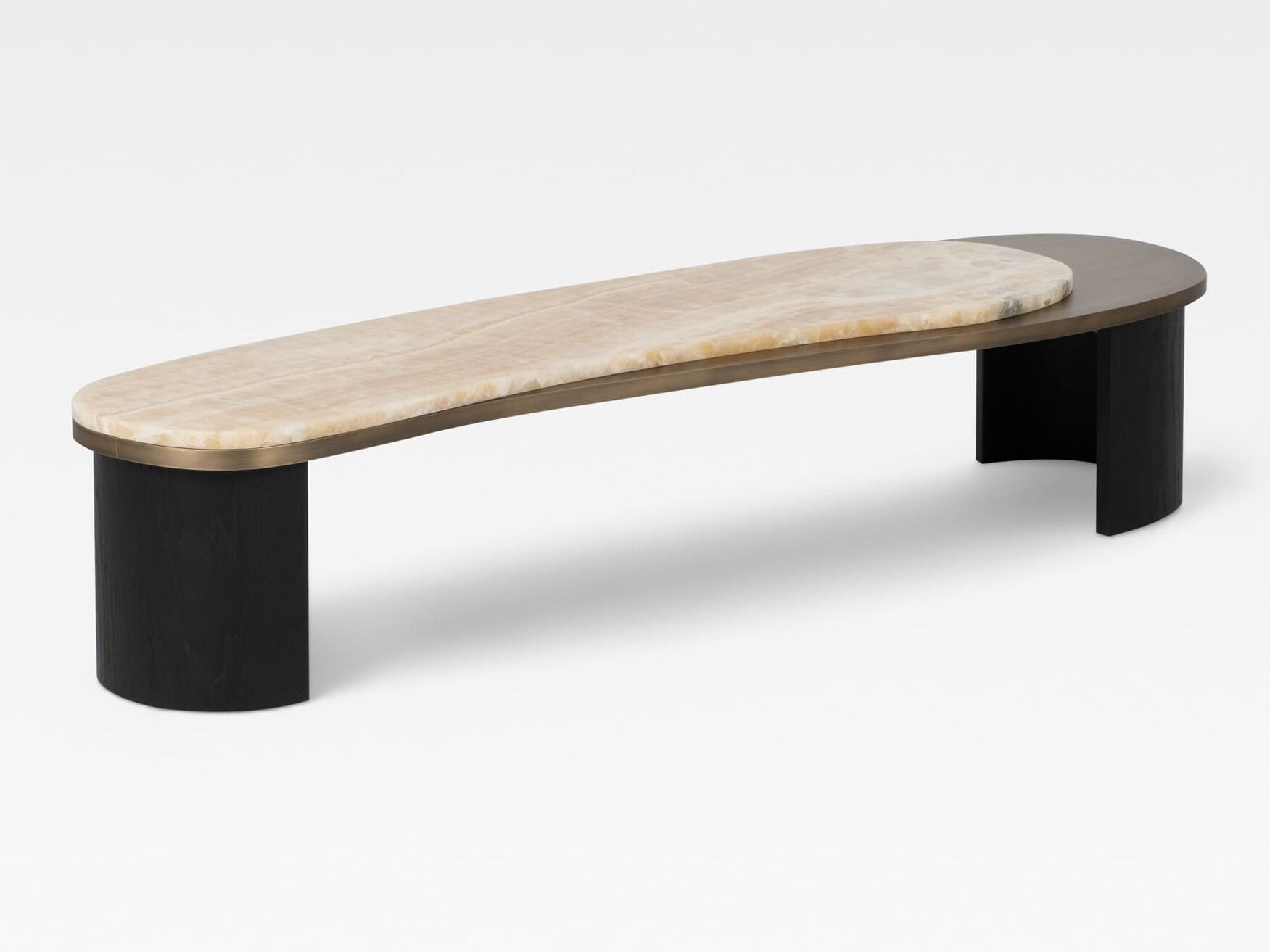 Низкий деревянный журнальный столик Greenapple Armona ARCH-00070165