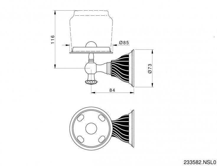 Bronces Mestre Двери Artica with porcelain 233582.nsl0.50 - Вид №1