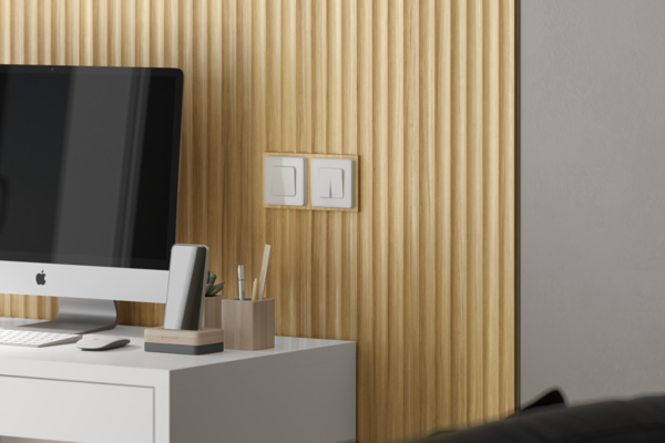 Стеновая 3D панель из реек  AP122505.93 HANNAHHOLZ  - Вид №3