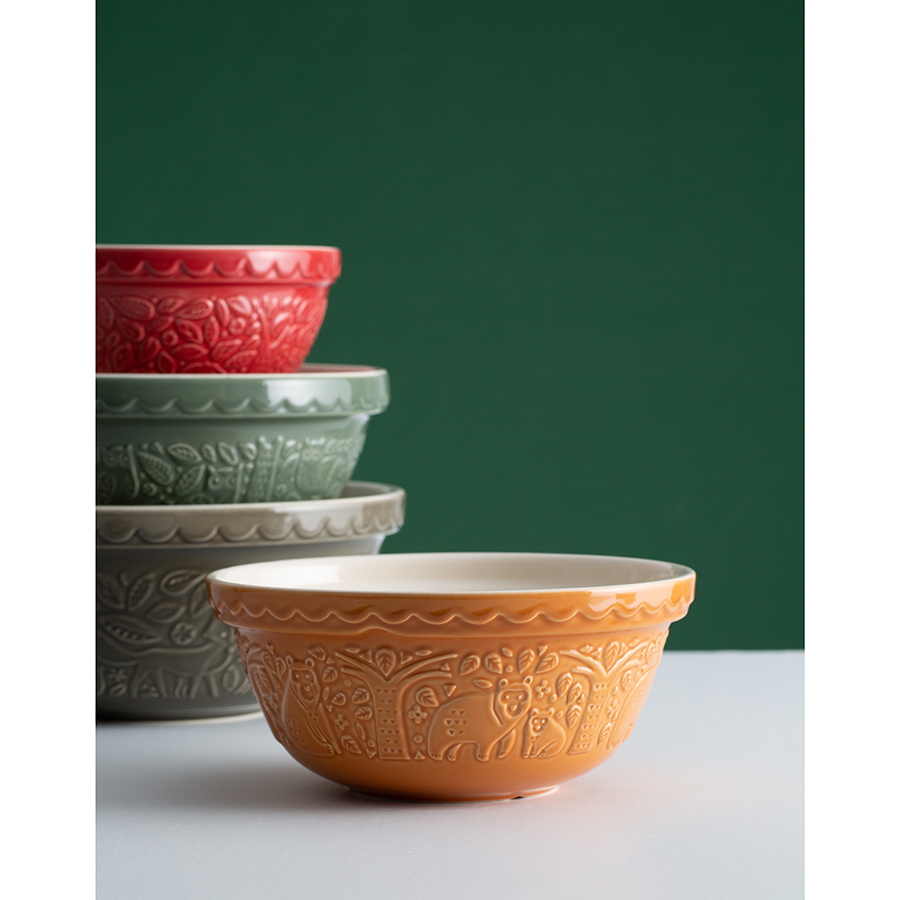 2002.150 Миска для смешивания in the forest, D26 см, 2,7 л, зеленая Mason Cash  - Вид №3