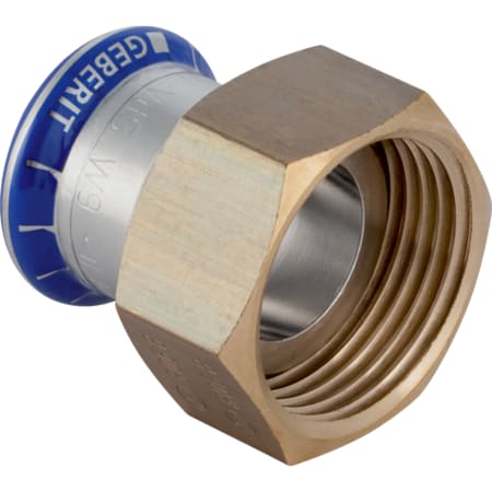 35072 Переходник Geberit Mapress из нержавеющей стали, с накидной гайкой Geberit 