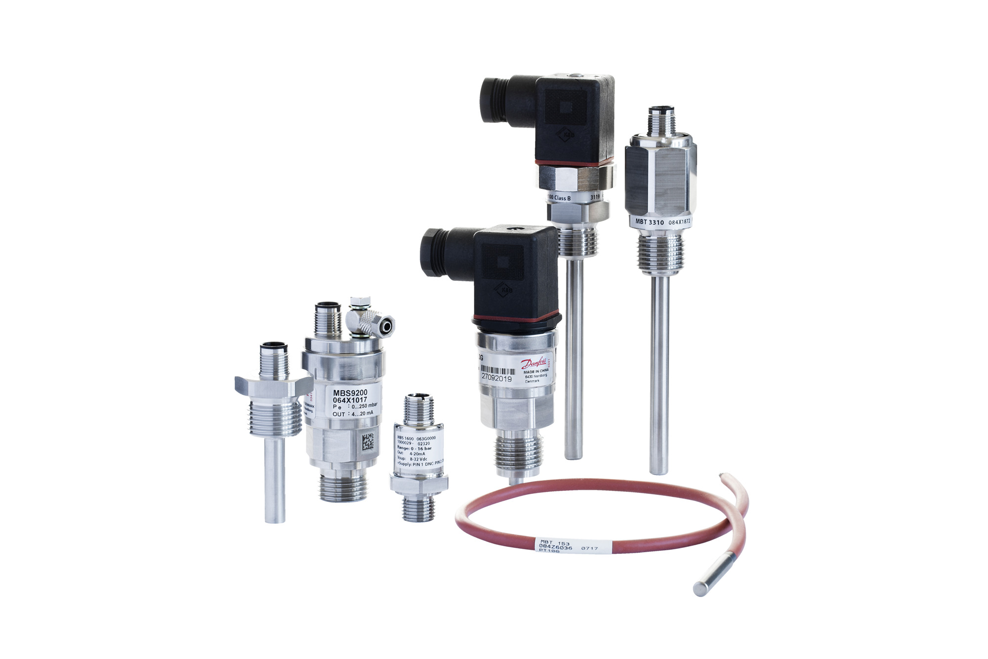 Danfoss MBS 3000 — преобразователи (датчики) давления для промышленных применений Преобразователь давления MBS 3000 060G1121  - Вид №174