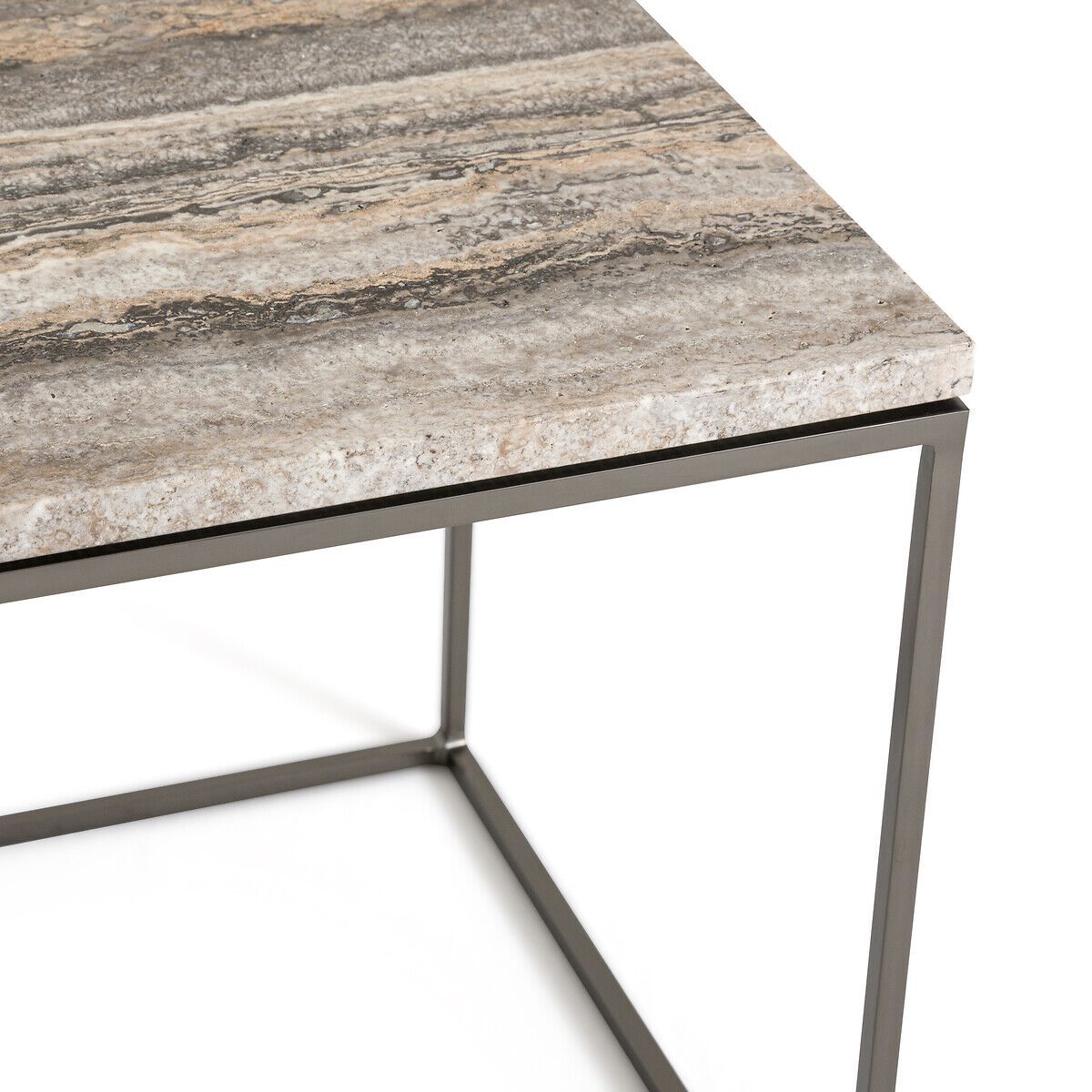 Квадратный журнальный столик из травертина AMPM махаут ARCH-00083253 - Вид №2