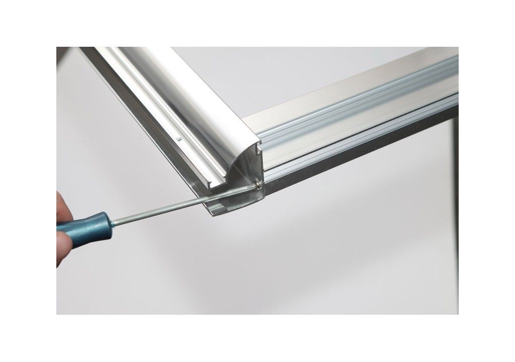 Душевая дверь Aquanet Alfa NAA6121 150, прозрачное стекло 00168422 - Вид №2