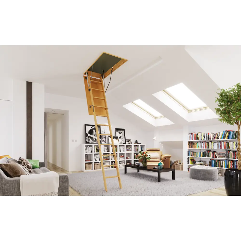 Santreyd Чердачная лестница Basic для компактных пространств 89131282 STLM-0078834 - Вид №1