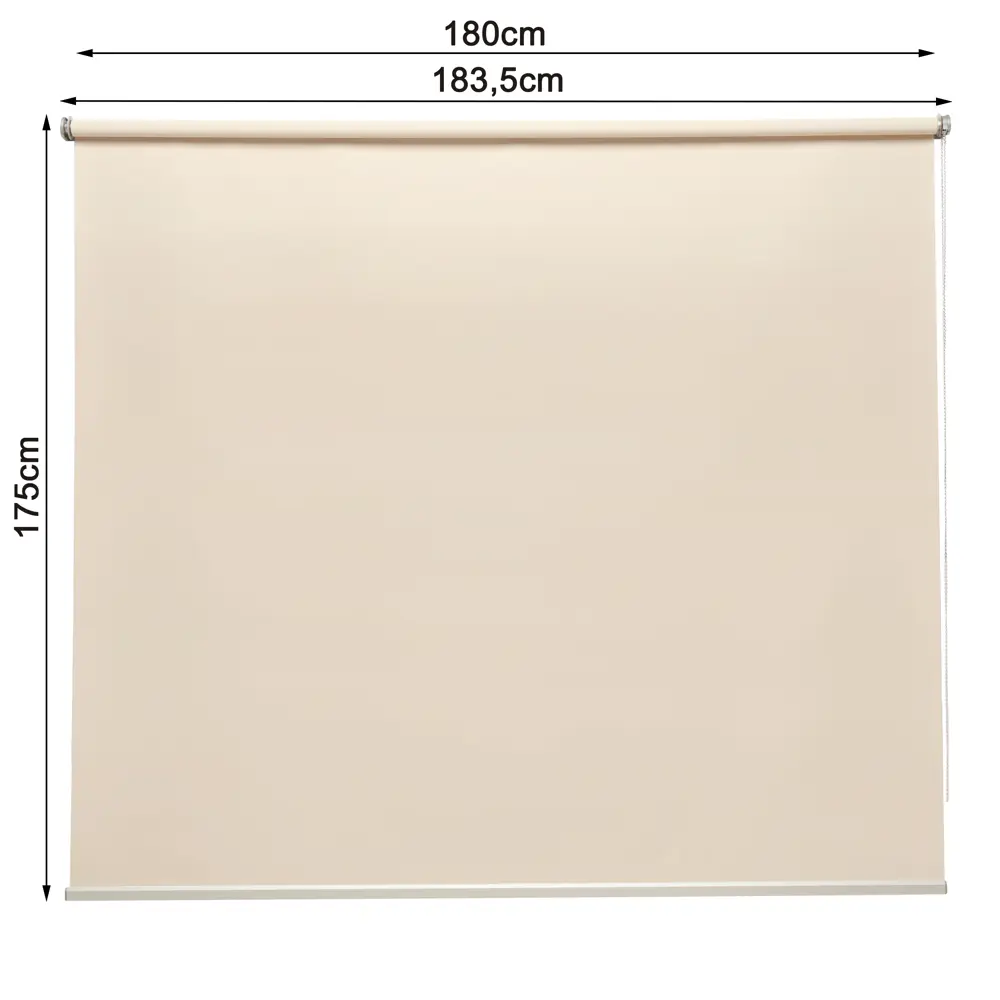 Штора рулонная блэкаут Inspire Belem 180x175 см светло-бежевая Trench 6 82689416 STLM-2030541 - Вид №2