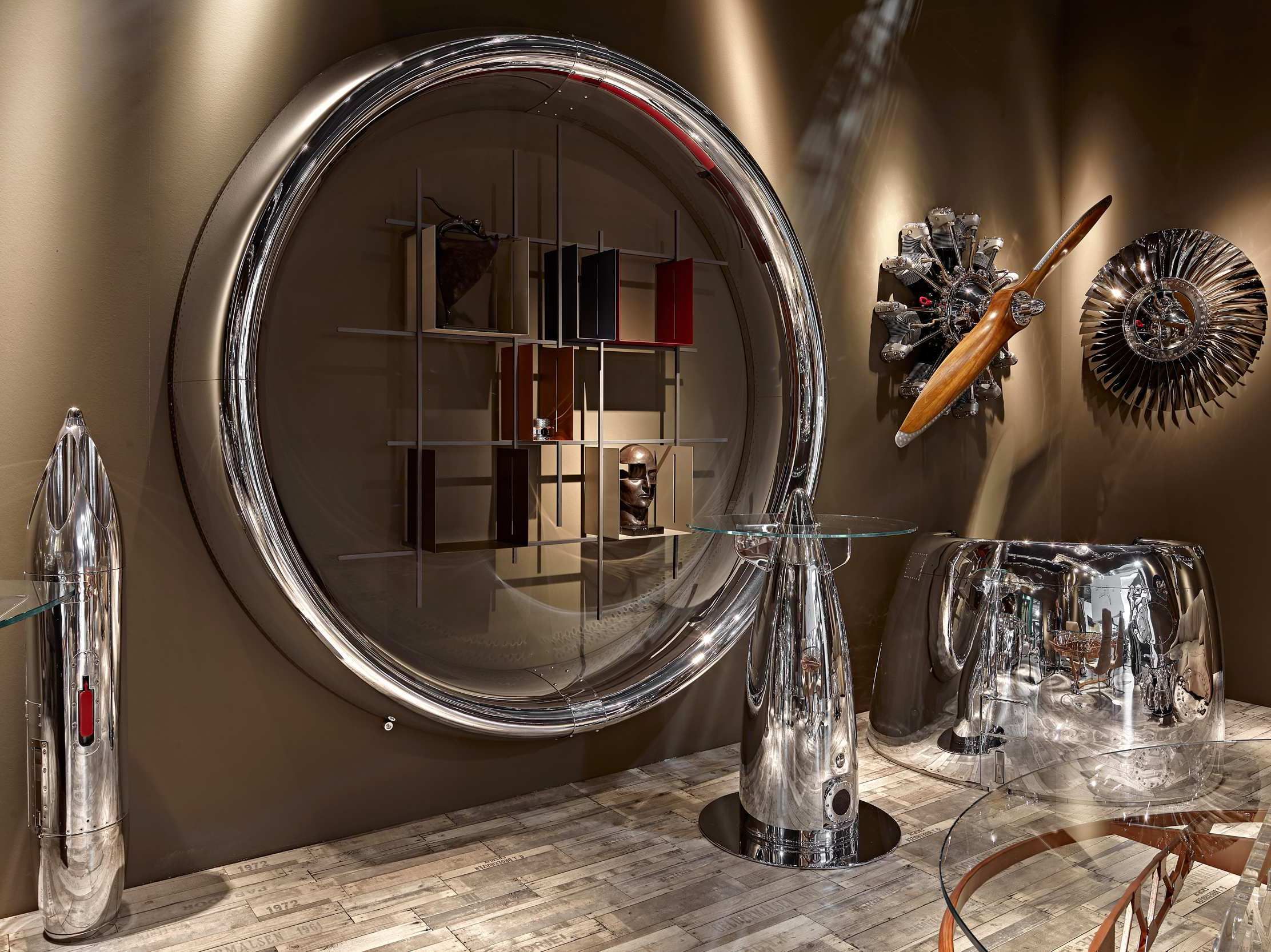 Настенный книжный шкаф Arteinmotion AIR-LIB0173 ARCH-00146464 - Вид №3