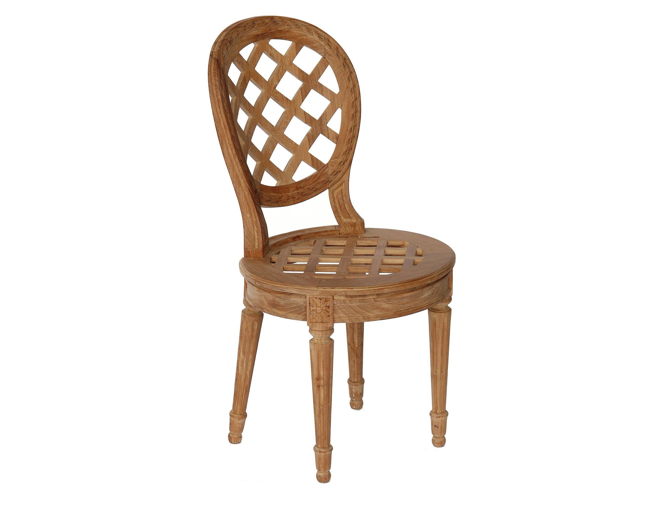 Стул для сада из тикового дерева ASTELLO Bouton d'Or ARCH-00105255