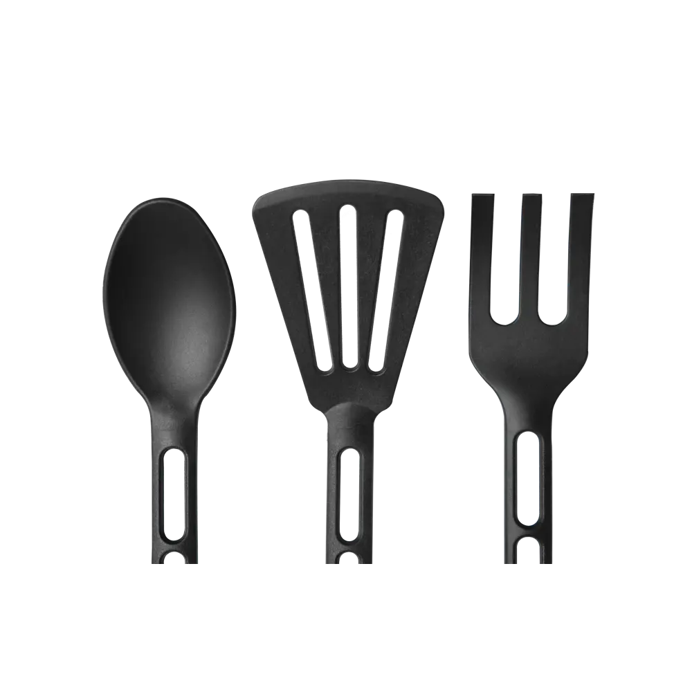 Набор кухонных принадлежностей KONSENSA пластик черный 3 шт STLM-2211124 - Вид №5