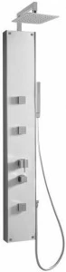 Acquabella Настенная душевая стойка из Акрона © и алюминия Show