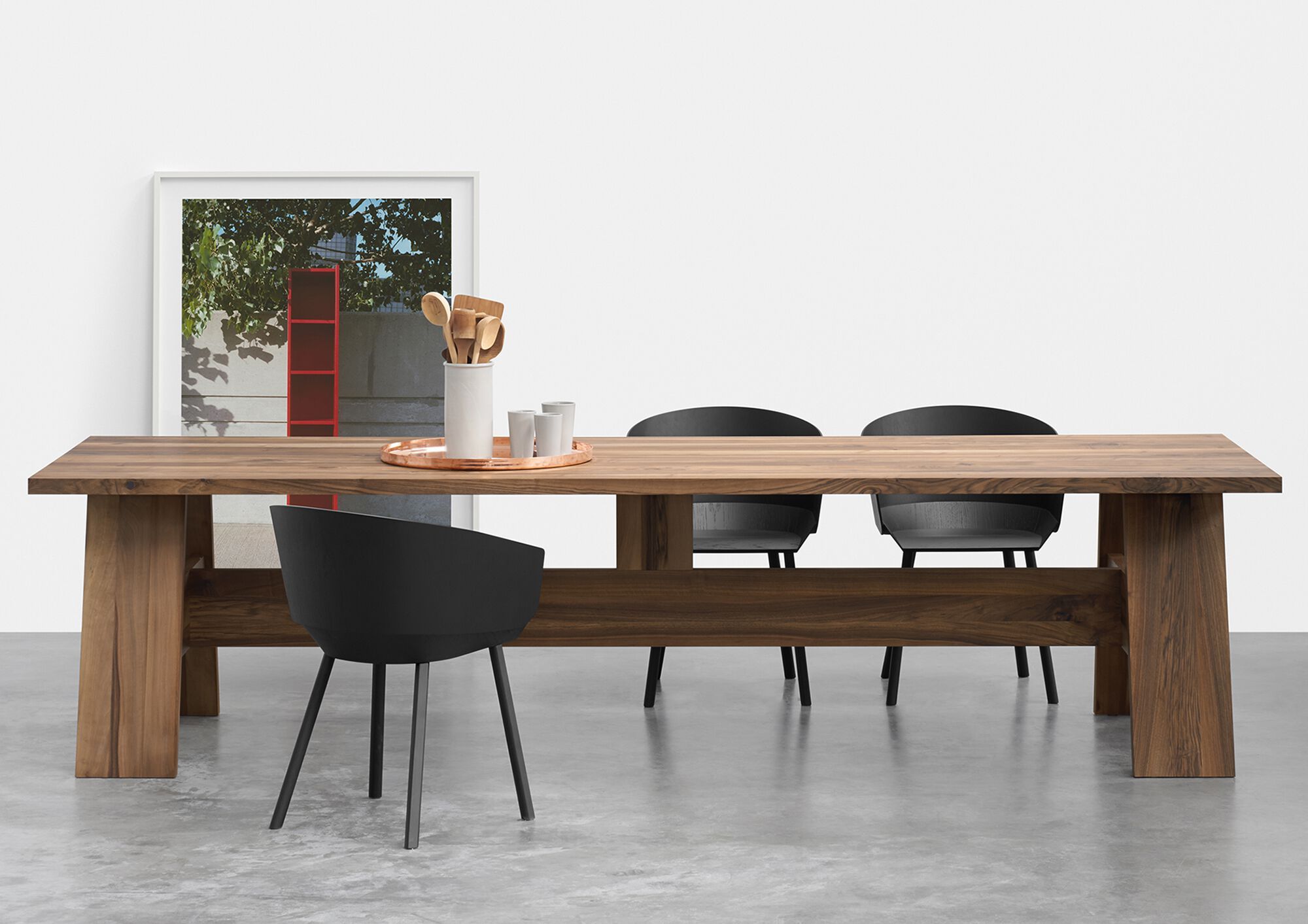 Деревянный стул с подлокотниками e15 Houdini ARCH-00099423 - Вид №24