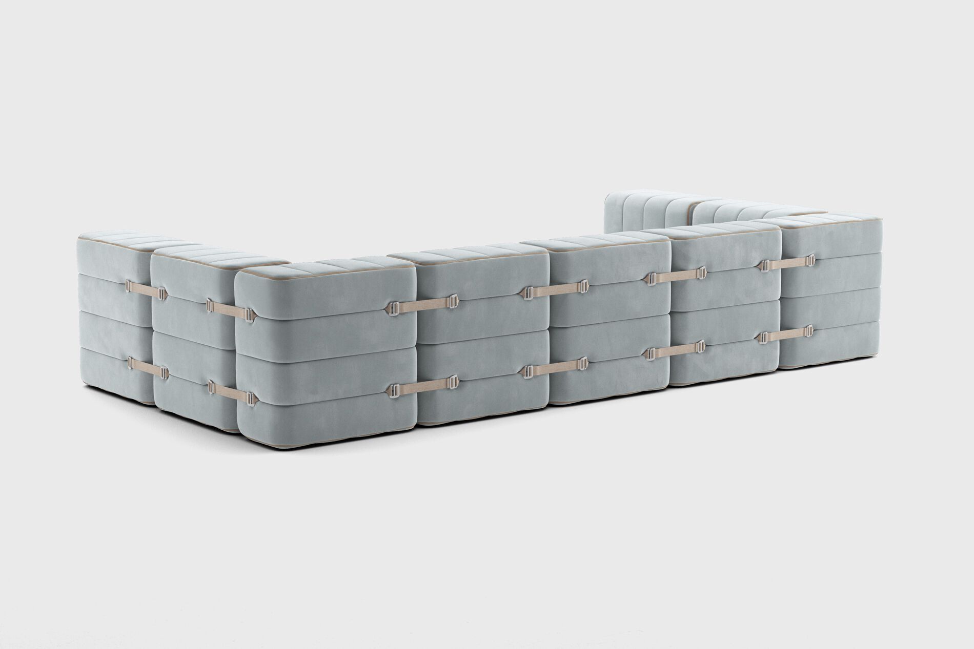 Модульный тканевый диван AMBIVALENZ Curt ARCH-00133274 - Вид №14