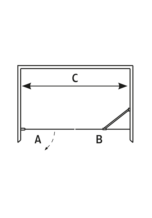 1450680 Nice Shower Igloo Pro Double Rack + Fast 90X70 ... Hafa Матовый  - Вид №2