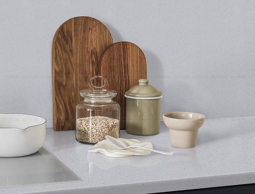 Столешницы для кухни - Кварц грей LIGRON LIST338 2556 - Вид №3