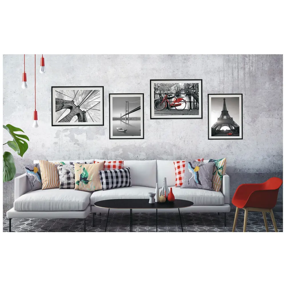 Постер Акценты города 30x40/50x70 см 4 шт. 85817783 STLM-2159403 АРТ ДИЗАЙН  - Вид №4