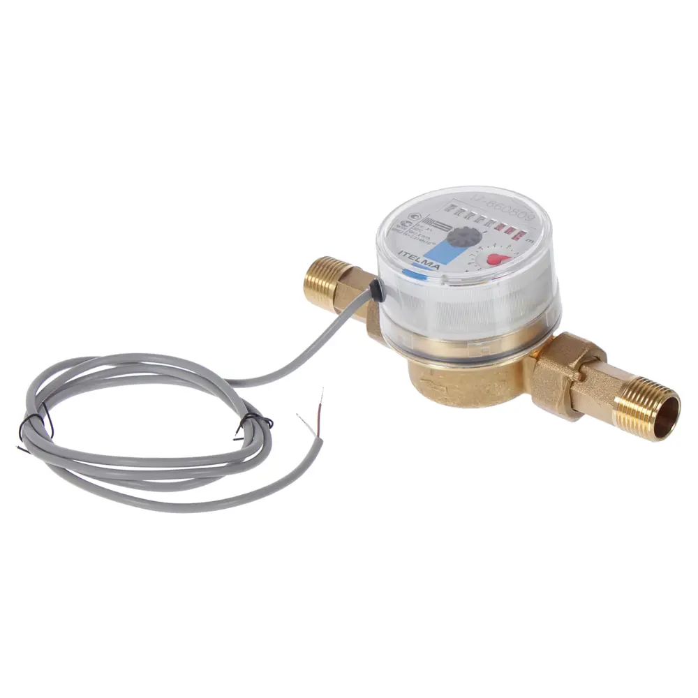 Счетчик воды ITELMA для холодного водоснабжения с латунным корпусом 81955261 STLM-0015263 - Вид №1