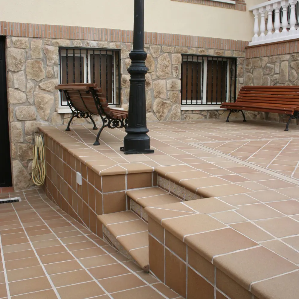 Клинкерная плитка Gresan Natural Base 33x33 см 0.76 м² цвет коричневый Santreyd STLM-2140022 - Вид №4