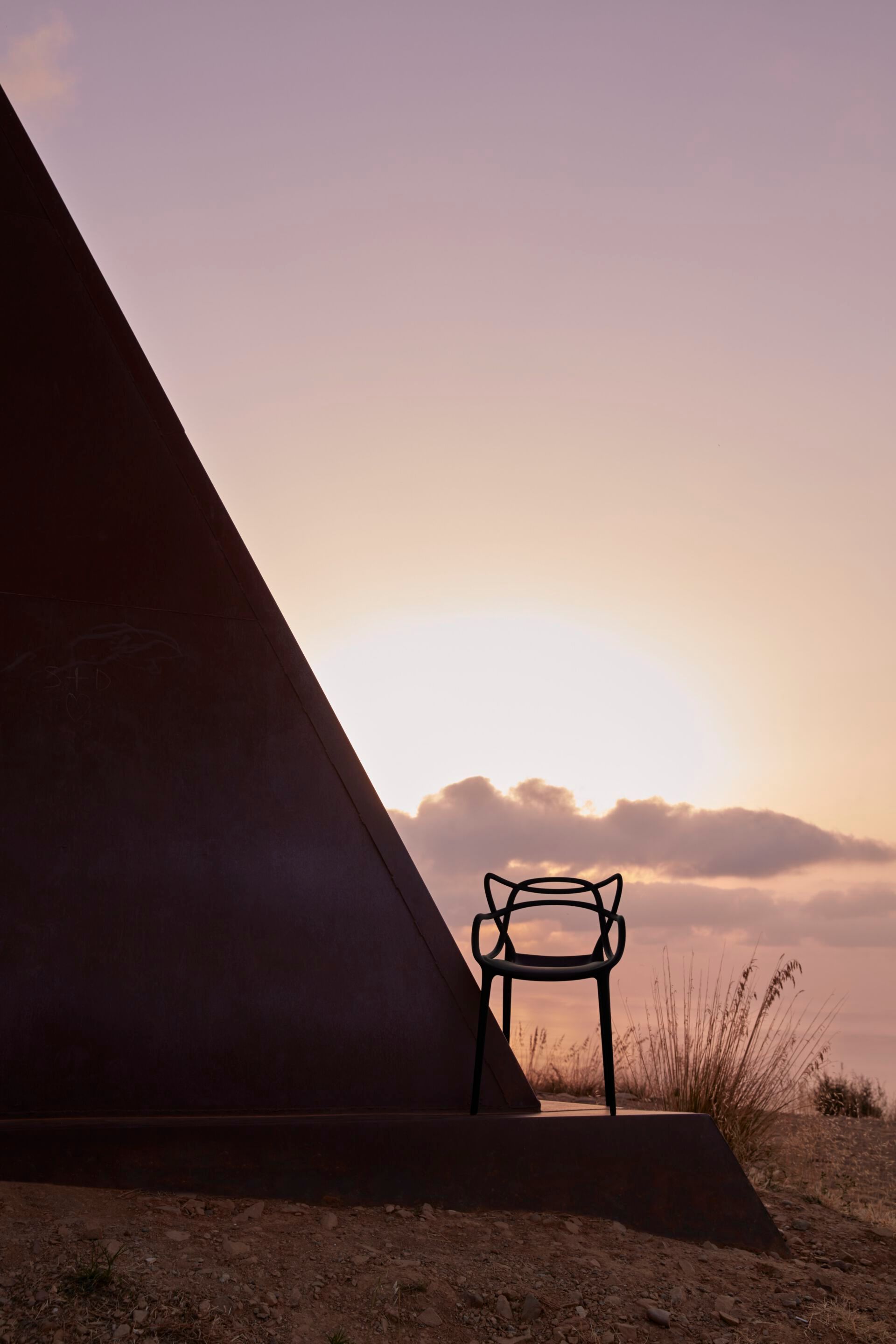 Штабелируемый стул из инженерного пластика с подлокотниками Kartell Masters ARCH-00054309 - Вид №2