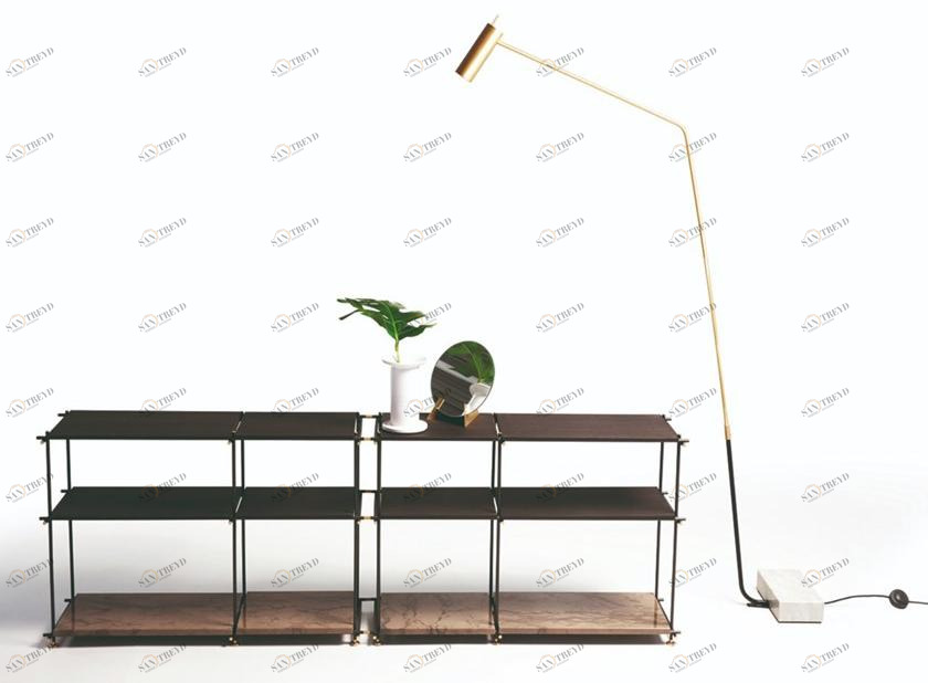 Vibieffe Модульный книжный шкаф из дуба E_spirit book sun-id-1406305