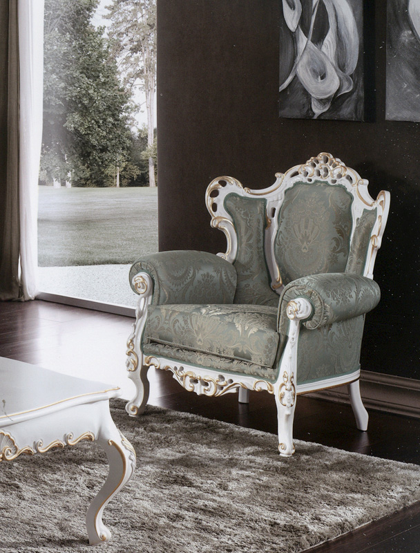 Кресло MEDAGLIONE STILE ELISA 3148 Art Deco