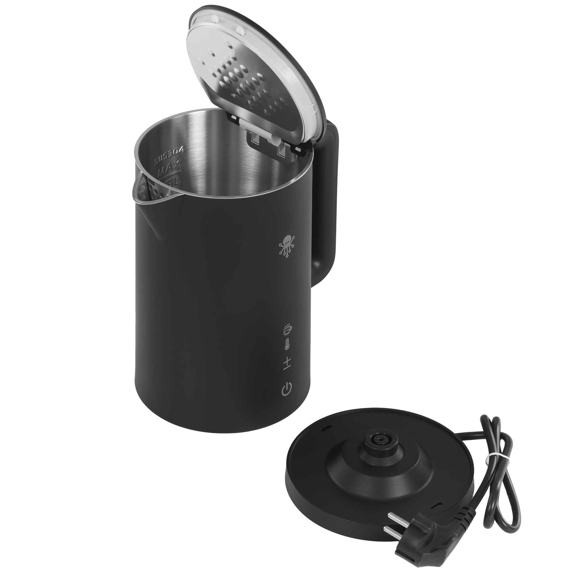 9040697 Электрочайник SLS KET-06 WiFi черный STDN-0018524 - Вид №4