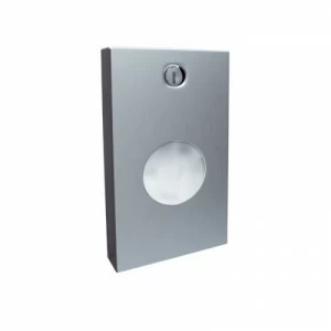 GSM002 Контейнер для гигиенических пакетов STELLA, вместимость 30 пакетов, матовая сталь Merida