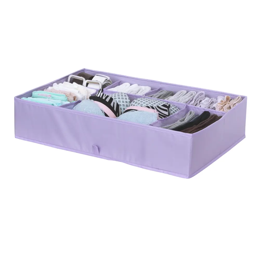 Органайзер для ящиков Spaceo 49х33х11 см цвет фиолетовый STLM-2163564 - Вид №3