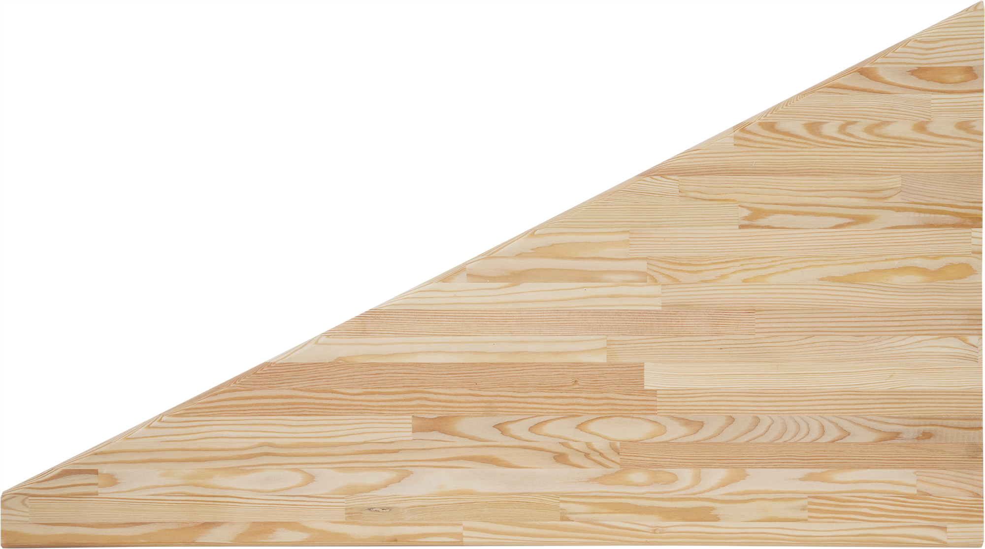 84372047 Ступень забежная сращенная лиственница сорт Экстра 40х500х900мм STLM-0048791 Santreyd  - Вид №2