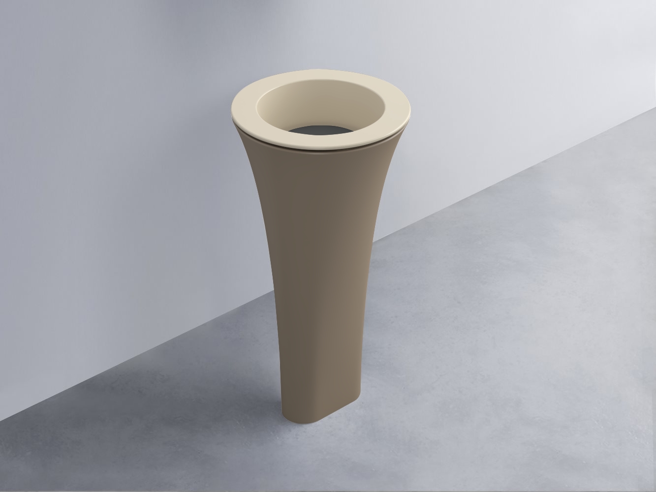 AMLA45-LN+AMPILT-CM+AMCOLT-AN Раковина Amedeo Tondo отдельностоящая cielo Enjoy + Amedeo Ceramica Cielo