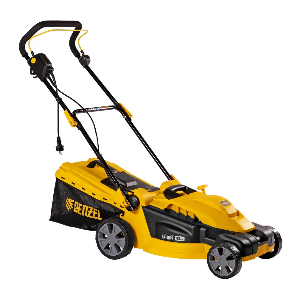 Газонокосилка электрическая Denzel GM-2000 2000 Вт 43 см 83837862 STLM-2167247  - Вид №6