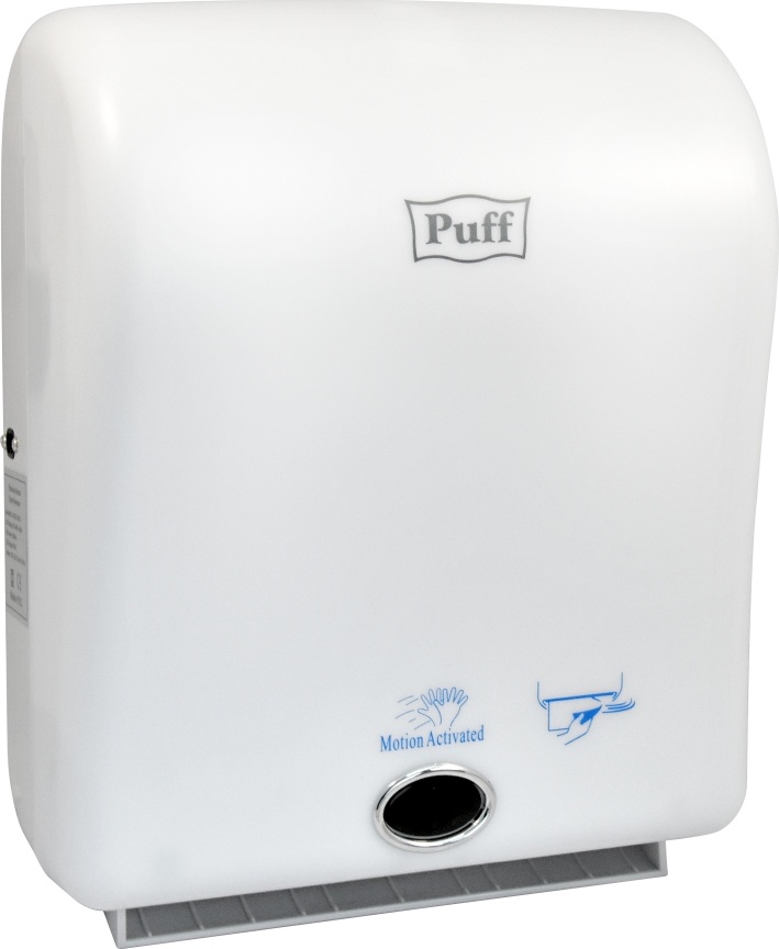 1402.118 Автоматический диспенсер рулонных полотенец пластиковый 4110 PUFF