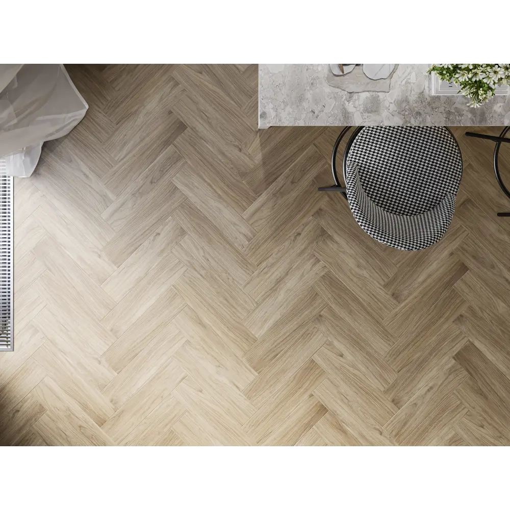 Глазурованный керамогранит Gracia Ceramica Cozy 12.5x50 см 0.875 м² матовый цвет бежевый STLM-2103575 - Вид №3