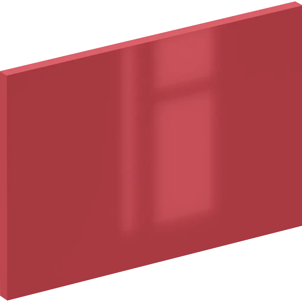 Дверь для ящика Delinia ID Аша 39.7x25.3 см ЛДСП цвет красный STLM-2160695