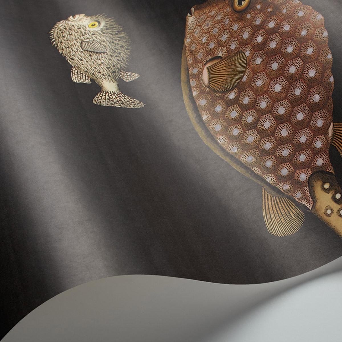 Traditional bathrooms Винтажный аквариум Motivtapete Fornasetti Fornasetti Acquario - Cole & Son  - Вид №4