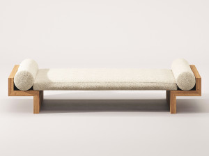 Ткань capitonné Dormeuse с деревянной рамой