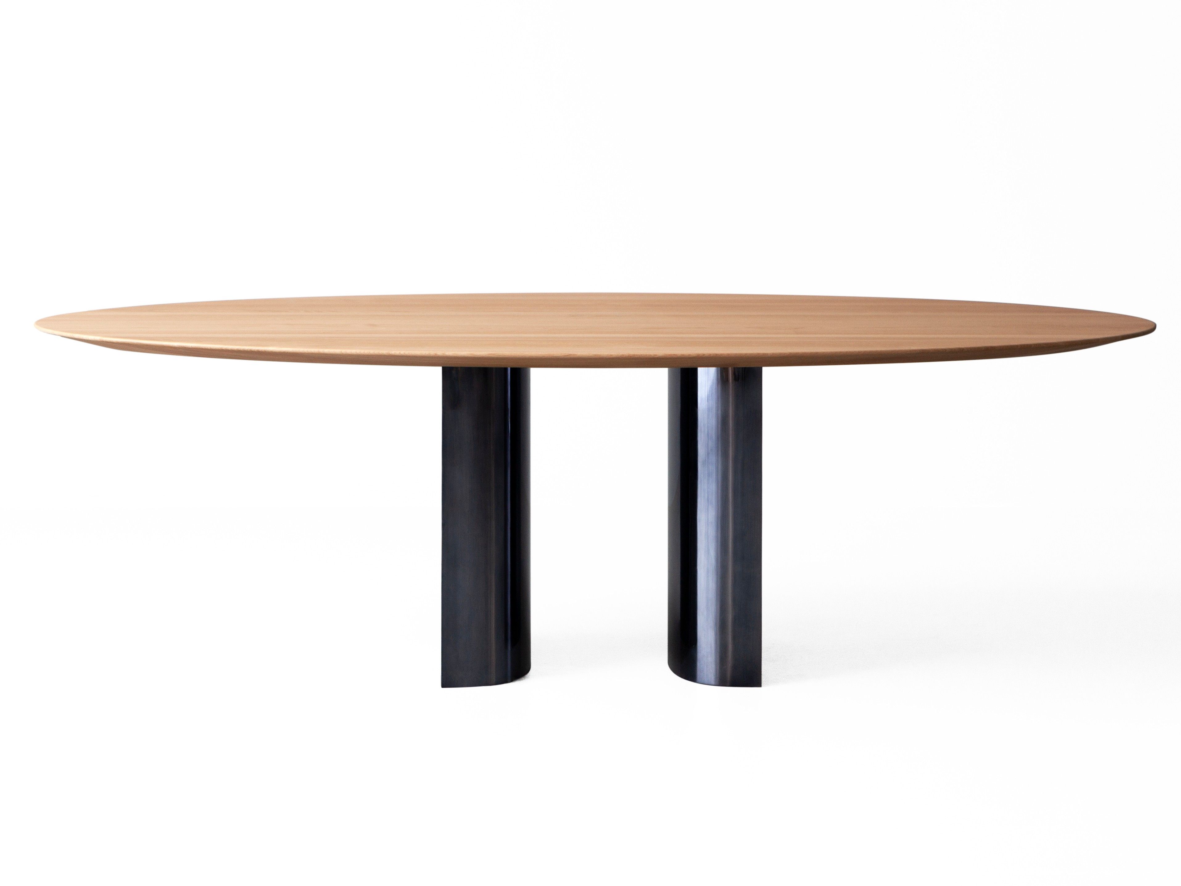 Овальный стол из каштана Porro JEFF ARCH-00145853 - Вид №1