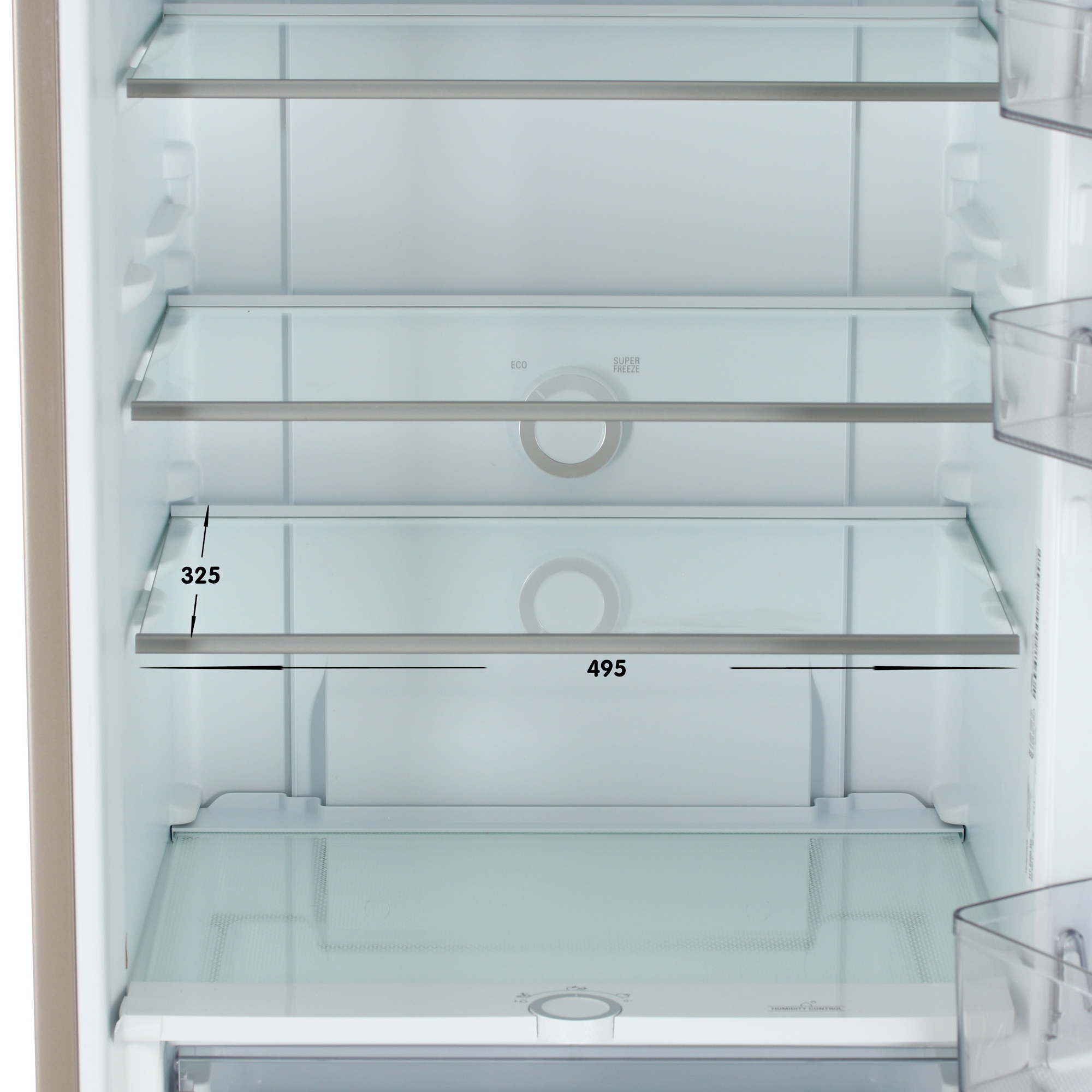 5457092 Холодильник с морозильником   Hotpoint HT 6200 BZ бронзовый STDN-0135674 - Вид №8