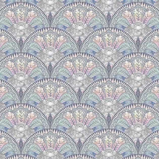 Equipo DRT Ткань с цветочными мотивами Sarabande 21107 - Вид №1