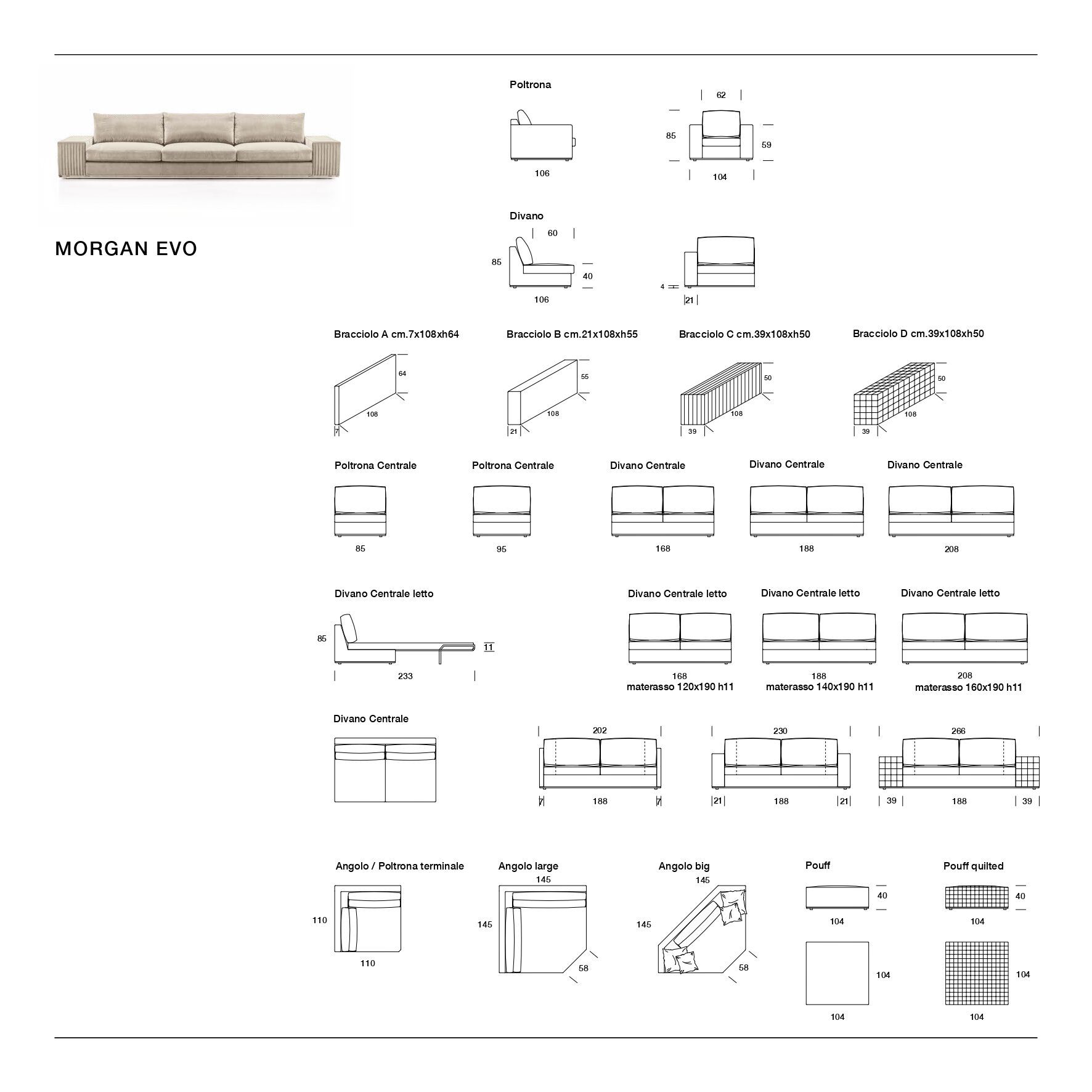 Модульный диван Former In Italia ARCH-00138061 - Вид №2