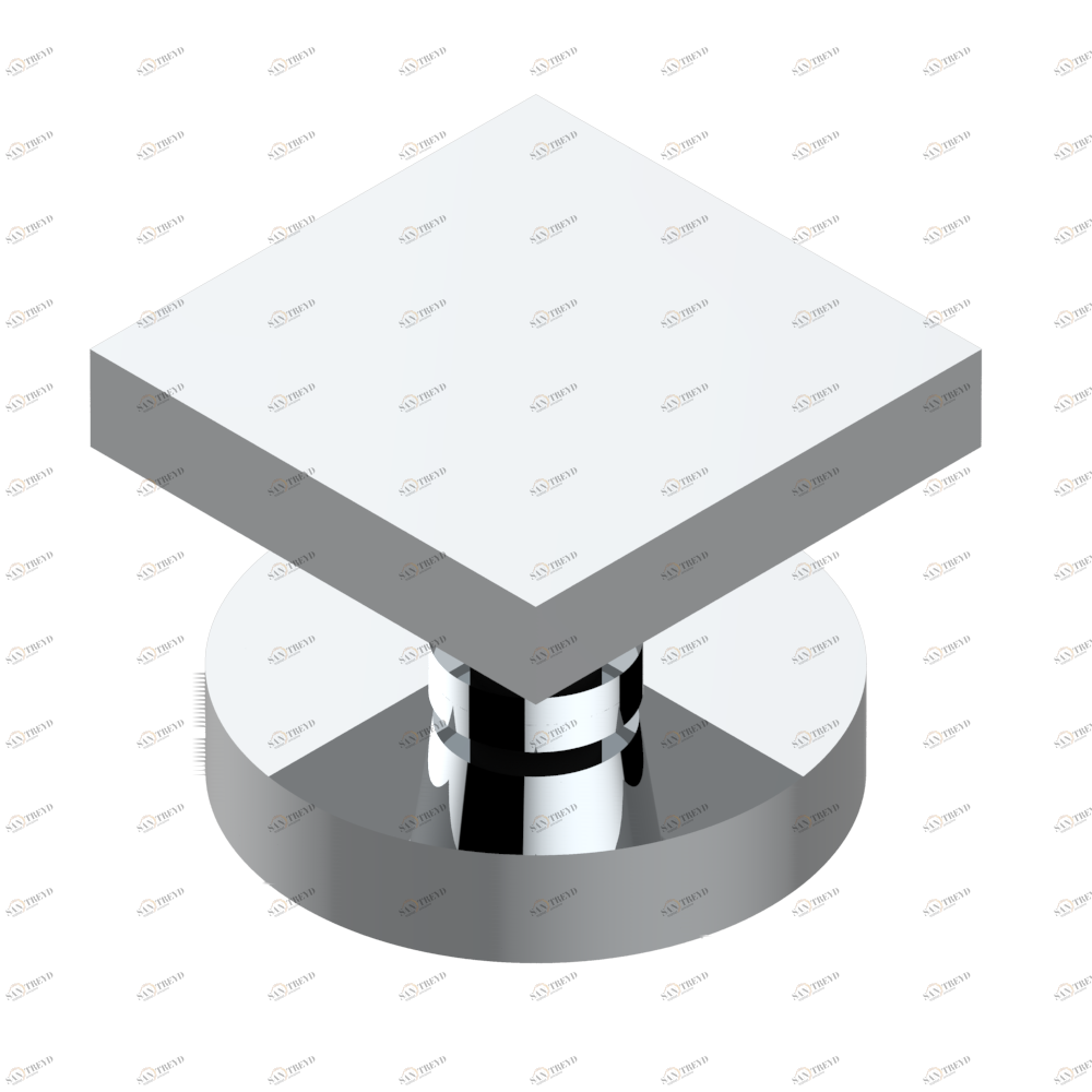 A6N-334 Донный клапан для раковины с внешним штоком управления Thg-paris Profil c чёрным ониксом Хром A6N-334 CAT.A