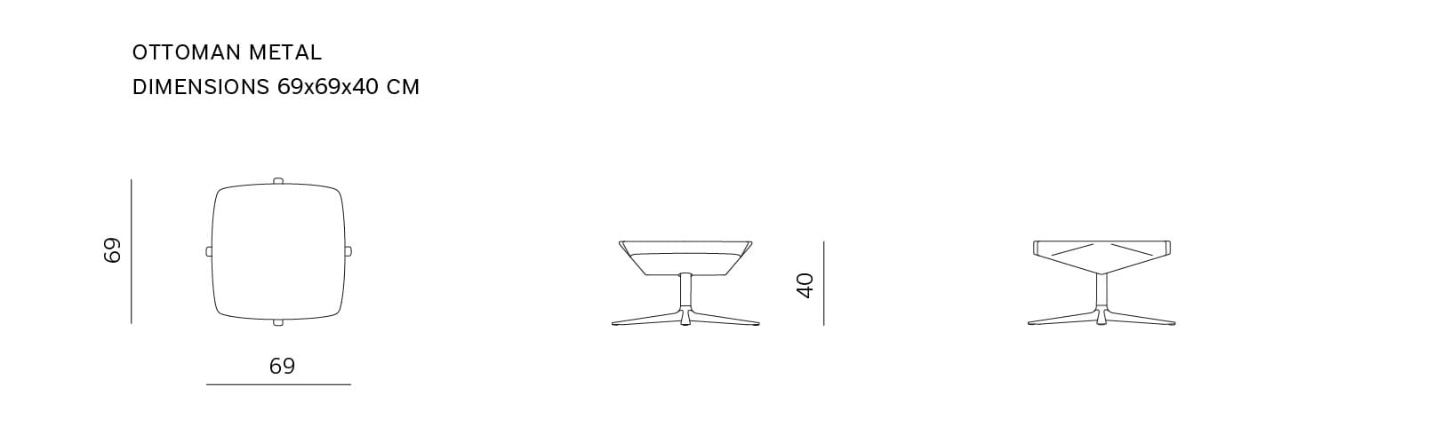 Подножка для ног prostoria Trifidae ARCH-00129369 - Вид №4