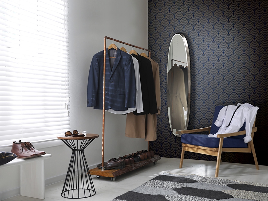 109233 Зеркало овальное 136x36 серебряное Schuller Aries - Вид №1