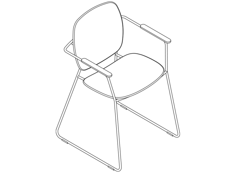 950.51.31140 стул для ванны HEWI System 900 - Вид №9