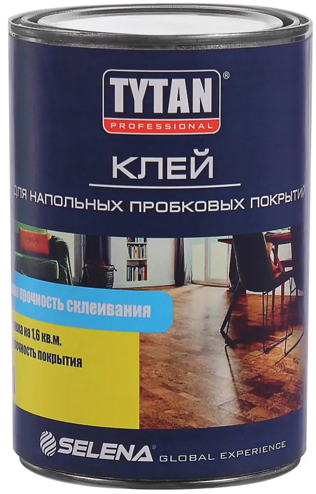 81966927 Клей контактный для напольных пробковых покрытий Tytan 1 л STLM-0015927